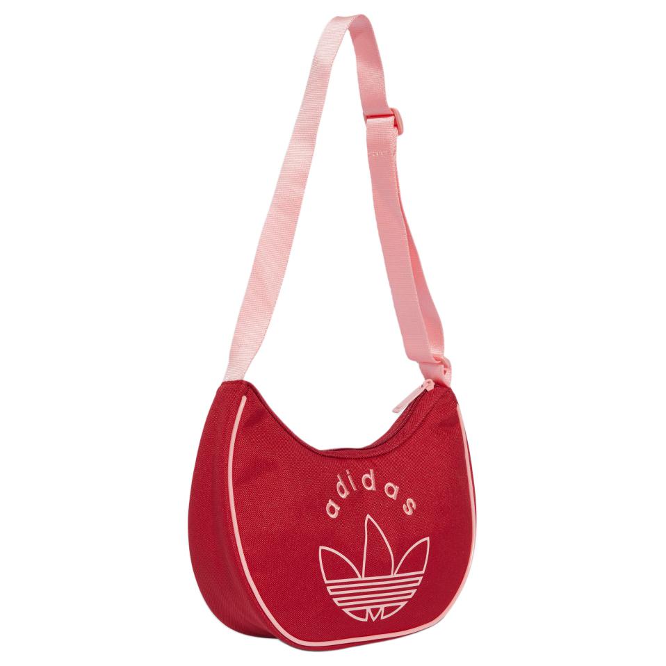 New Adidas Originals Polyester Crossbody Bag, Shoulder Bag Unisex Red IY6684