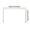 over The Table Rod Stand Top Arch Frame Backdrop Easy Installation for