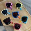 Folding Outdoor Use Children Sunglasses Boys Girls Brand Design Portable Square Shape Kids Glasses Baby Sunglasses Outdoor Use Protective UV400
