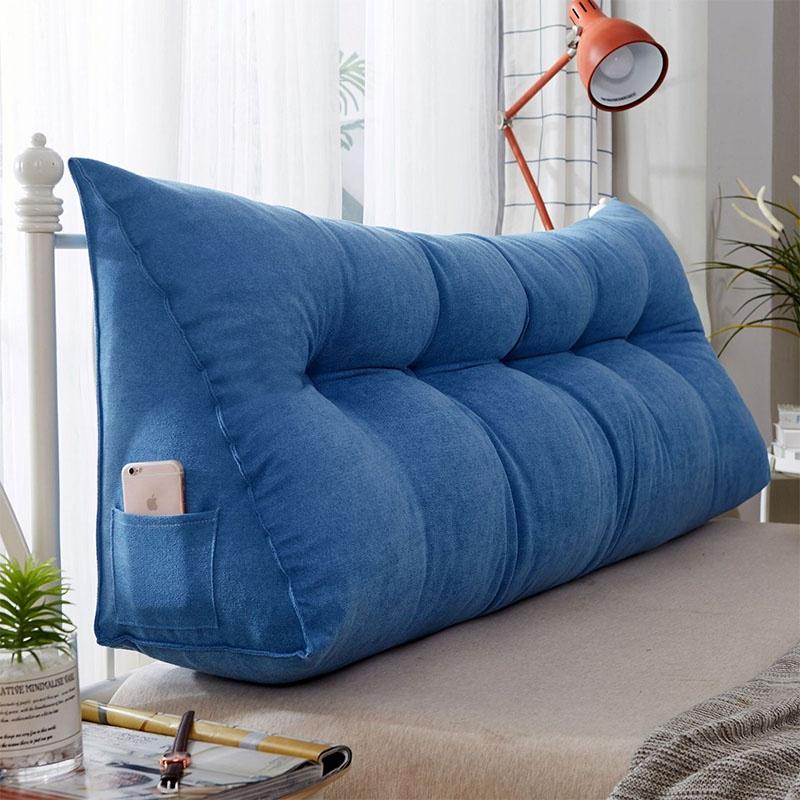 large pillow bed