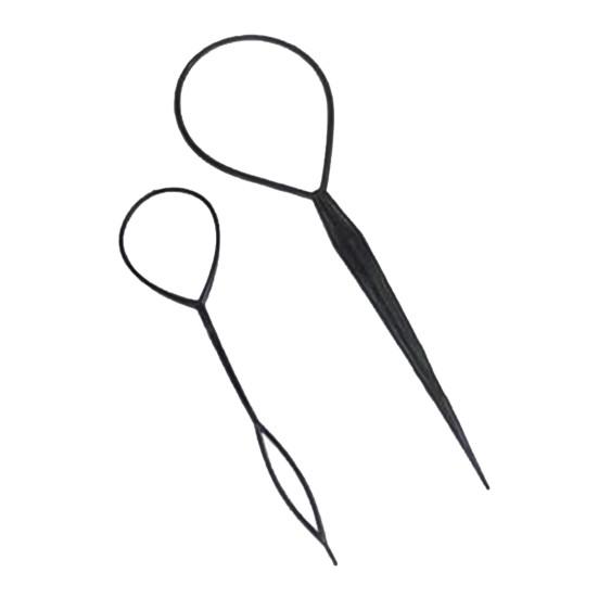 Hot Multifunction Styling Lady Girls Women Ponytail Hair Braid Loop Pull Pin Styling Tools