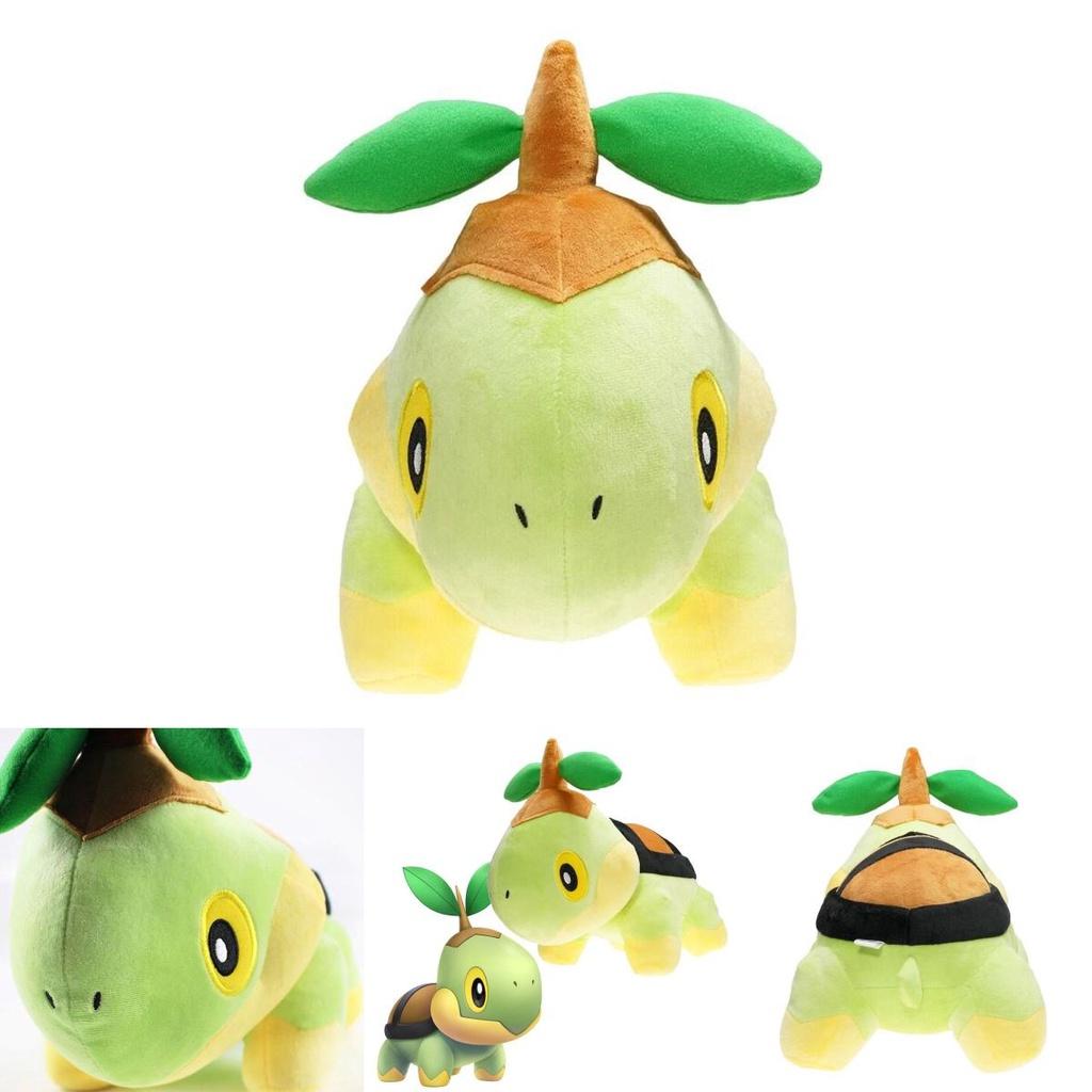 Lovable Pokemon Turtwig Plush Doll With High-density Plush Material For Maximum Softness