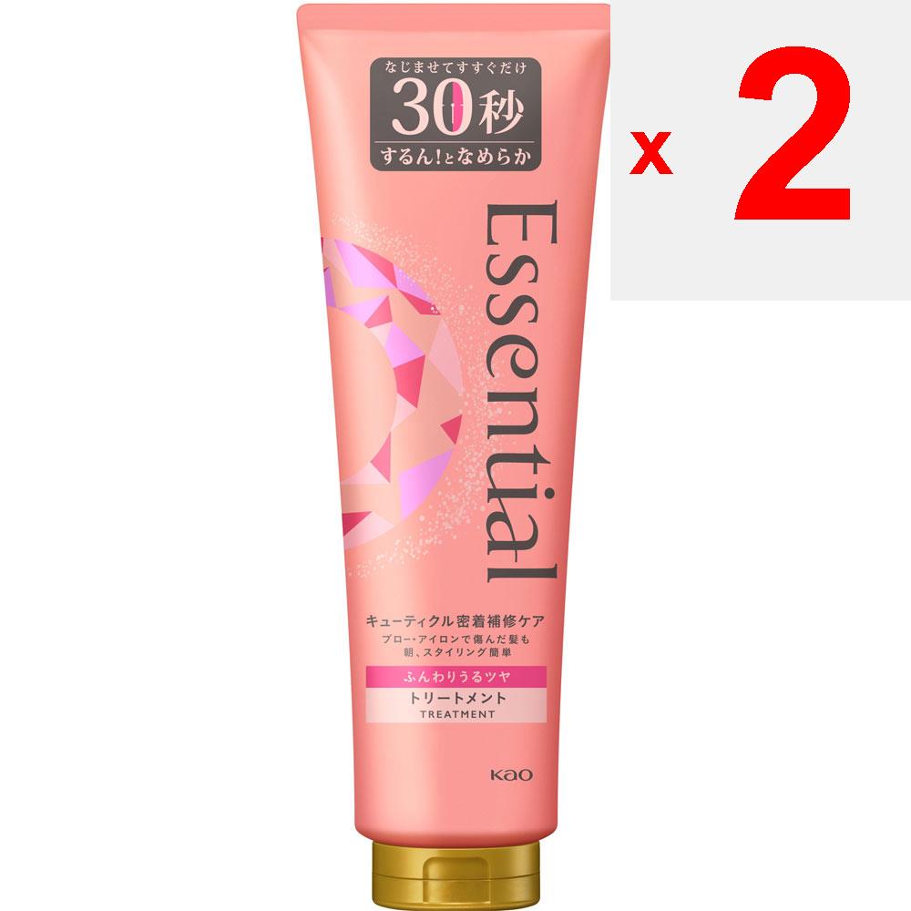KAO Essential Soft and Lush Behandlung 250g ETSENSIAL Shampoo/Spülung (Schadenspflege) Nach der Haarwäsche leicht trockentupfen und eine angemessene Menge