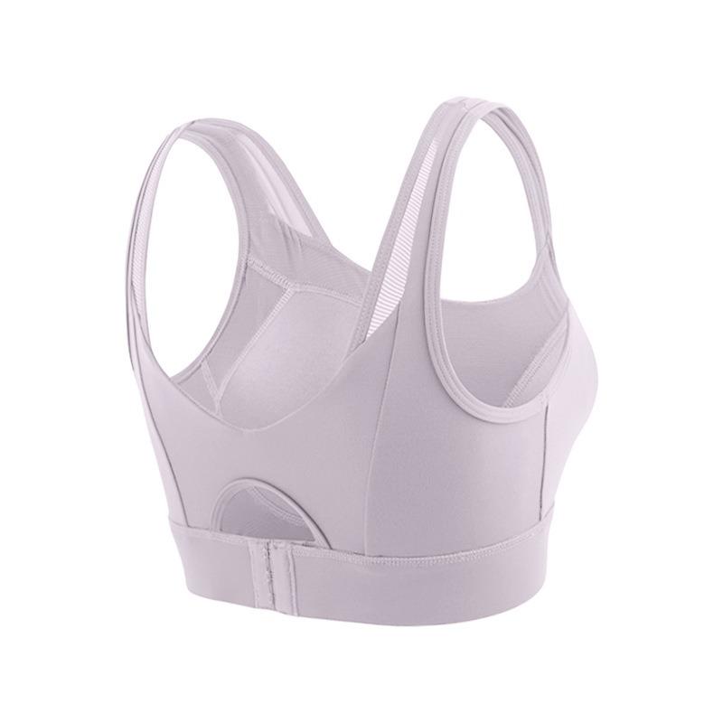 High Support Plus Size Sports Bra for Women Hollow Back Shockproof Running Fitness Tank Intimates