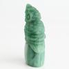 Natural Stone Aventurine Owl 71mm Interior Good Green Sculpture, Tall, One-of-a-Kind, Hand-Carved, Decor, Fortune, Wisdom, Healing, Stone,