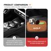 TMBCU1 For Volkswagen VW Car Seat Back Storage Pocket Adhesive Type Keys Card Organizer Golf Jetta Passat mk4 mk5 mk6 CC B5 B6 B7 Golf