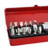 16PCS heavy-duty impact screwdriver set, chisel head tool kit, flat screw puller, disassembly tool