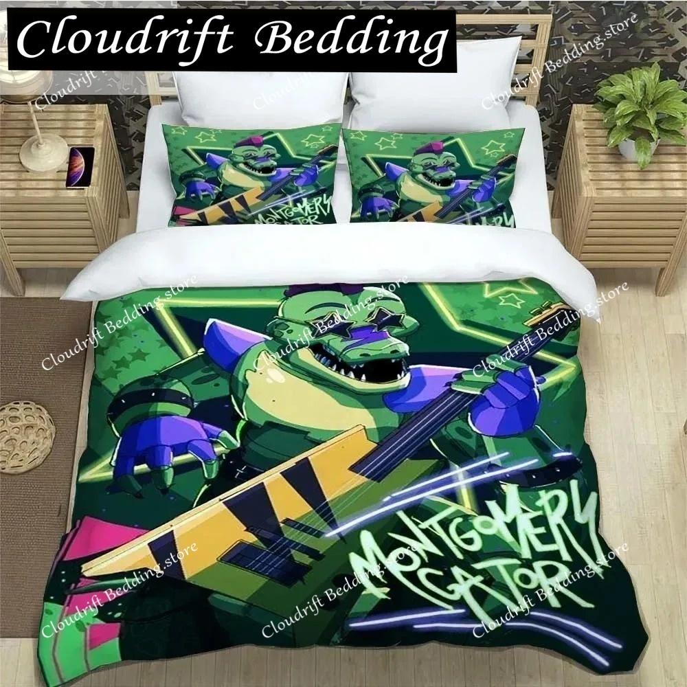 F-Five-Nights At Freddy´s FNAF Bedding Sheet Set King Twin Double Boys Bedding Mircofiber or Polyester Duvet Cover