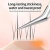 False Eyelashes Self-adhesive Black 11-13mm Reusable DIY Extensions for Fuller Lash Look at Home