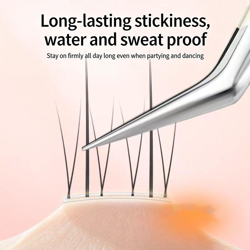 False Eyelashes Self-adhesive Black 11-13mm Reusable DIY Extensions for Fuller Lash Look at Home