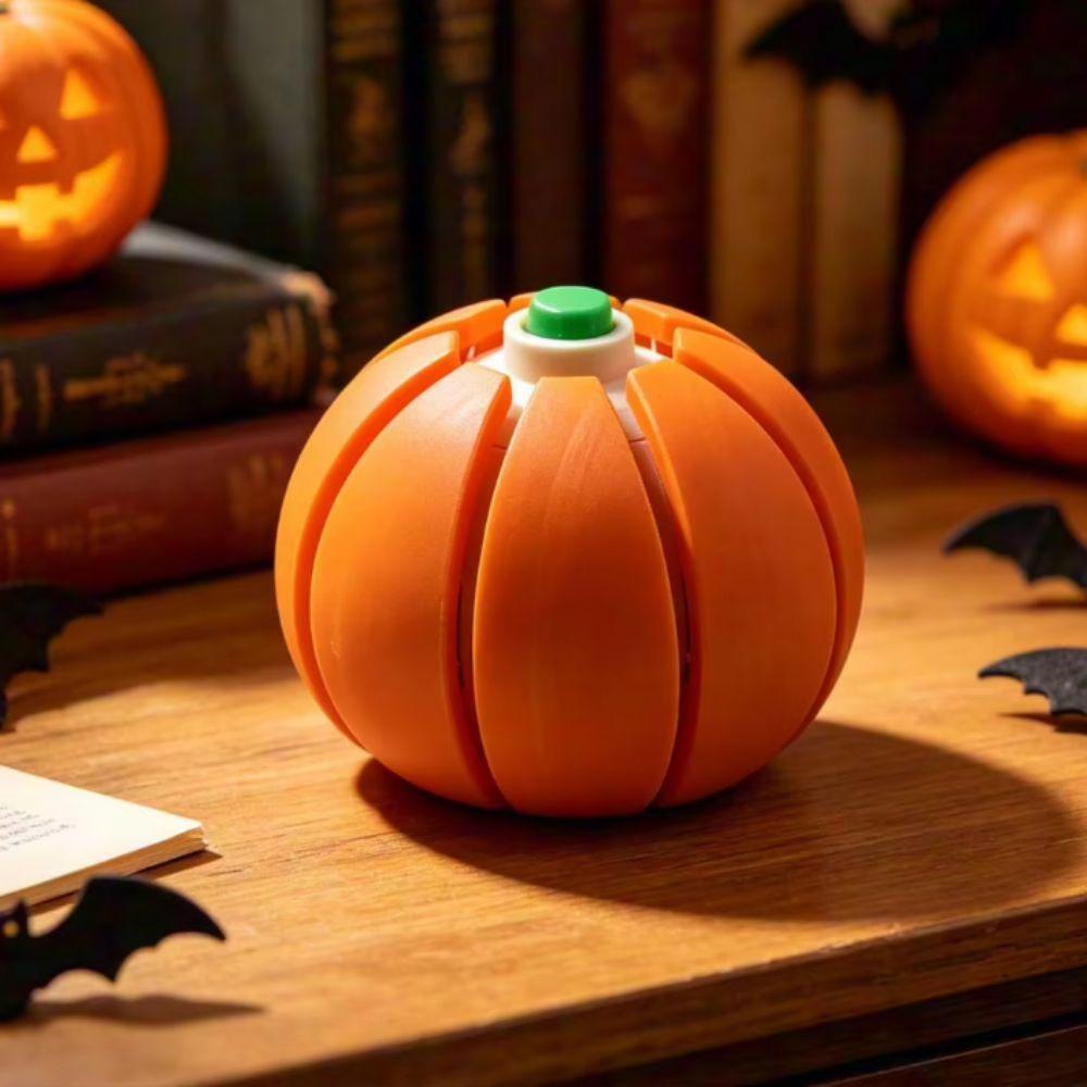 Button Click Fidget Clicker Fruit Design Stress Relief Toy Pumpkin Squishy Toy Party Giveaway