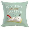 Home Decor Books Lover's Quotes Decorative Pillow Covers Pattern Cushion Cover Suitable for Sofa Bedroom Car Pillow Cover