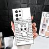 Cute B-Boykisser Catoon Soft Phone Case for Samsung Galaxy S26 S25 Edge S24 Ultra S23 Plus S22 S21 FE S20 Black Cover Back Shell