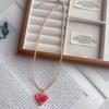 Handmade Fruit Pendant Necklace for Women Bohemian Rice Beads Choker Hypoallergenic for Party Dating Wear