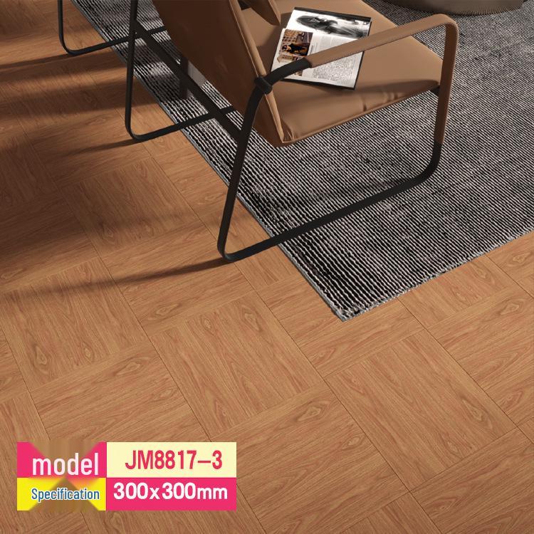 Self-Adhesive PVC Marble Tile Sticker - SPC Stone Plastic Flooring for Home Renovation