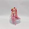 11CM Hatsune Miku Anime Figure Pink Dress PVC Model Action Toys Cherry Pink Cherry Blossom Decoration Collect Gifts