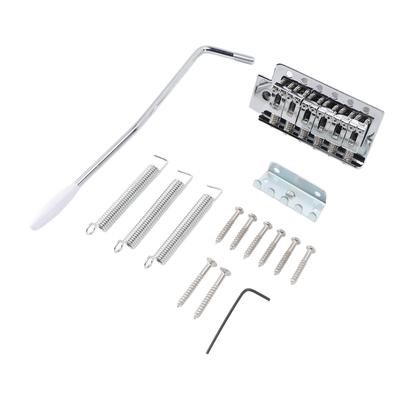 Gitarren Tremolo Brücken Set 52,5mm Vintage Linkshänder Zinklegierung E-Gitarren Tremolo Brücke für