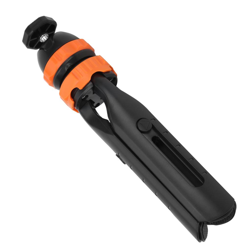 Retractable Tripod 2 Sections Mobile Phone Holder with 360 degrees      Head