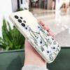 Sunrise Flower Phone Case For Samsung A73 A53 A33 A23 A13  A04 A04S A72 A52 A52S A32 A22 A12  A71 A51 4G 5G