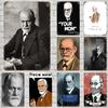 Freud Dekoration Vintage Metallschilder Blechschilder Kapitän Poster Dekoration für Bar Pub Club Man Cave Wanddekoration