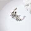 Sweet and Cool Style, Niche Design, Personalized Star Without Ear Holes, Ear Bone Clip, Light Luxury Five Pointed Star Ear Clip Earrings