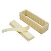 Pressa per Sushi, Stampini per Sushi Roll per Principianti, Set Compatto di Stampini per Sushi con Forme Quadrate, Rotonde e a Cuore, Kit Facile per Preparare Sushi Fai-da-Te per Pasti Veloci
