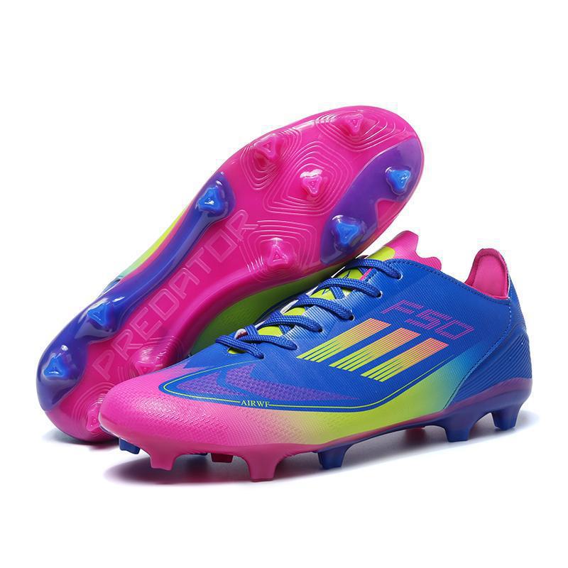 Foreign Trade New F50 High-top Football Shoes Long Nail Football Shoes TF Broken Nail Training Shoes Football Men's Models