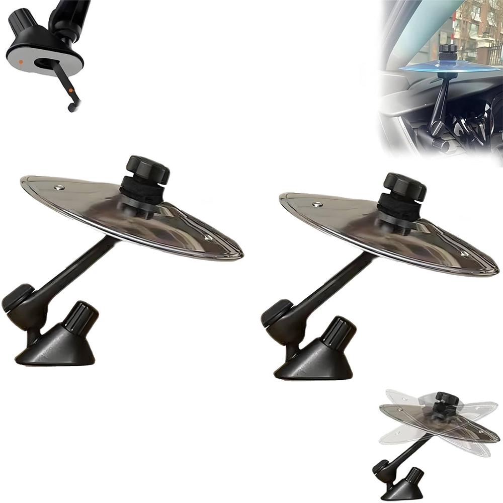 1/2PC Car Crash Cymbal Air Vent Mini Drum Car Hand-shooting Cymbals Car Drum Cymbal Air Vent Musical Instrument For Car Interior