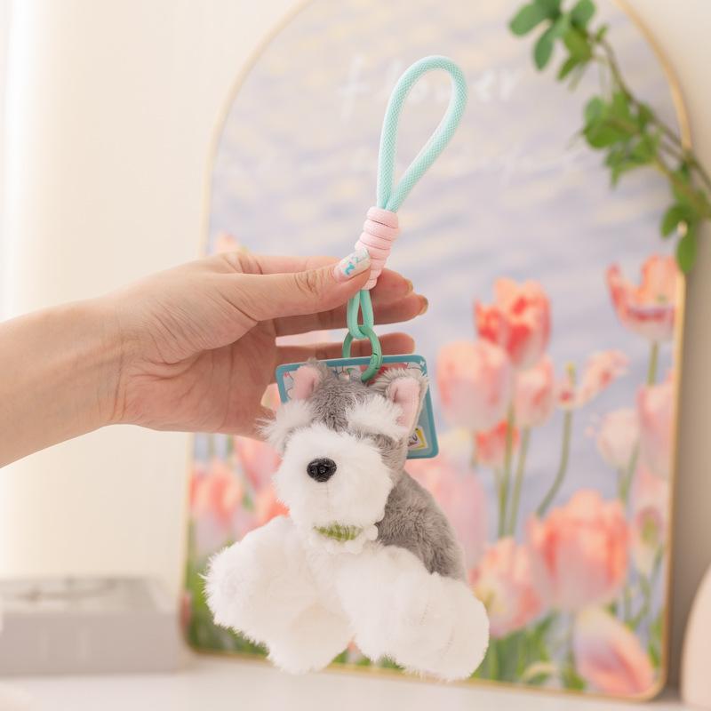 New Scribbled Puppy West Highland Bag Pendant Cute Doll Keychain To Send Girlfriend Gifts