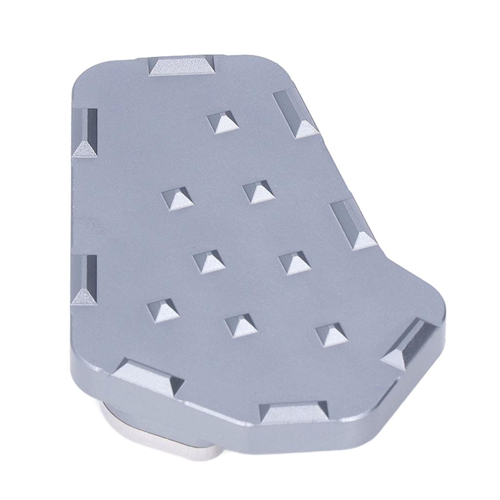 Motorcycle Rear Brake Lever Extension Pedal Serrated 6061 Aluminum Alloy Replacement for F900XR 2020‑2021Grey