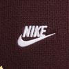 Nike Club Fashion Comfortable Crewneck Sweater Men Sweater Burgundy FQ2913-652