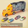Toy Truck Carrier  4 Mini Cars Play Set Transport Car Toys Lorry Truck Kids Toy