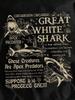 Retro Shark Print T-shirt: Loose Casual Short Sleeve Top for Men and Women