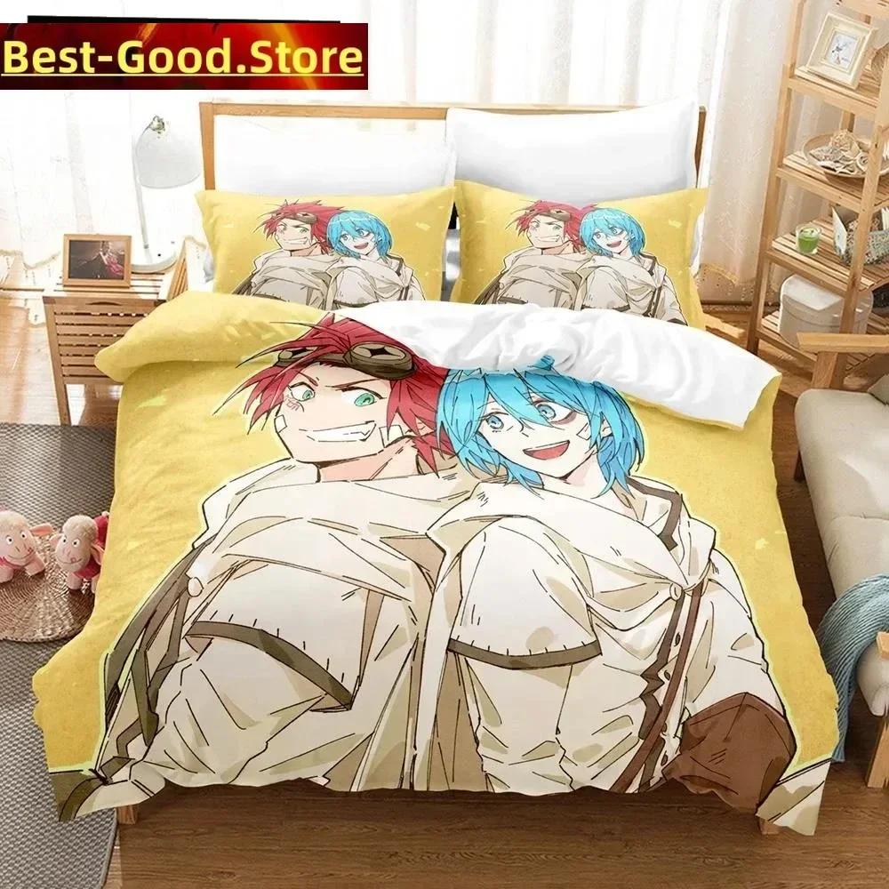 

Comforter 3D Anime Bed Sheet Sabikui Bisco Bedding Set Printed Bed Set With Bed Single Double Queen Super King Size Comforter (quilt)-EU Single(135*200cm)3pcs