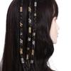 40PCS Hair Braiding Mixed Hair Rings Set Metal Cuff Clips Hair Braid Tubes Dreadlocks Beads  Decor