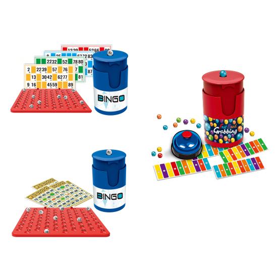Fast Bead Grabbing Game Hand-Eye Coordination Focus Training Match Color Bingo Game Group Party Family Night Interactive Board Game