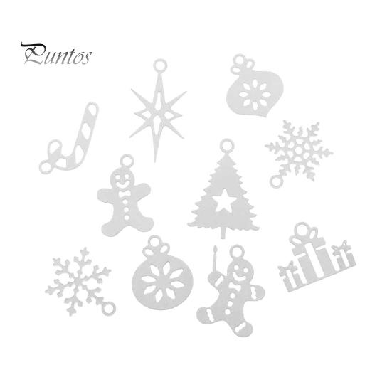 

Рождественская елка, снежинка, пряничный человечек, высечка, альбом для вырезок, автомобиль, форма, инструмент для декора серебряный