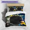 3pcs Duvet Cover Set (1*Duvet Cover + 2*Pillowcase, Without Core), Coraline Print Bedding Set, Bedroom Decor, All‑Season, Birthday Gift