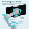 SK062 3-Axis Foldable Smartphone Handheld Gimbal Cellphone Video Record Vlog Stabilizer for iPhone Xiaomi Huawei Samsung