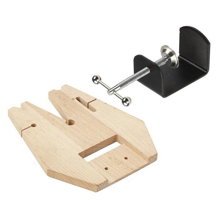 Metalworking Clamp-on Table for Jewelry and Wood Craft Repair - Hole-Free Design