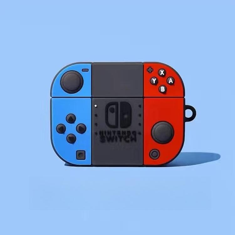 Husă creativă cu model de desene animate pentru căști wireless Bluetooth Apple - Husă din silicon pentru căști Bluetooth AirPods Pro 2 generația a 3-a/a 4-a