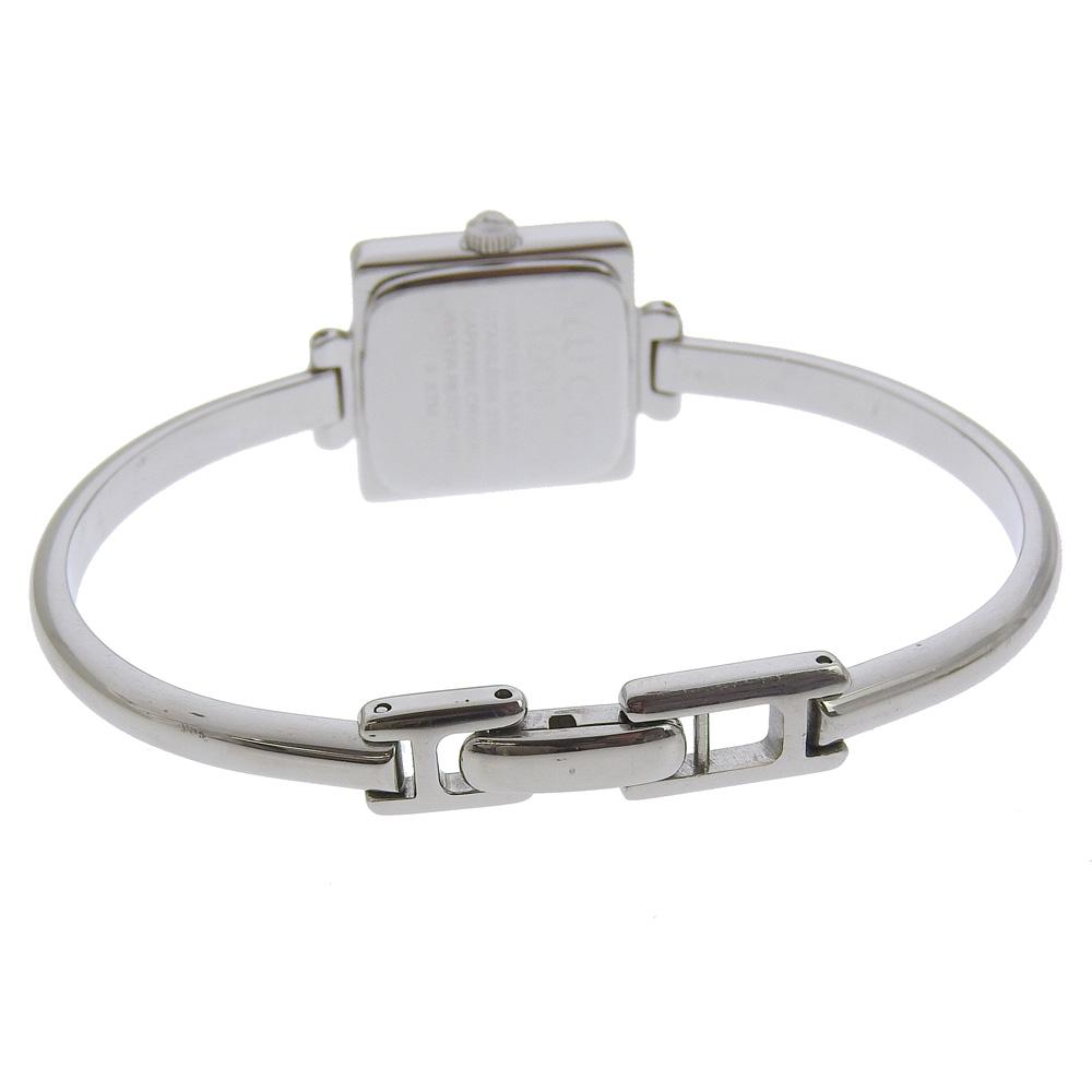 GUCCI Watches 1900L blackDial Stainless Steel Quartz Analog display Women Used