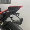 Motorcycle Rear Short Tail Stock License Plate Holder Tailstock Frame Bracket For Aprilia RS660 RSV4 Tuono 660 V4 2021 2022 2023