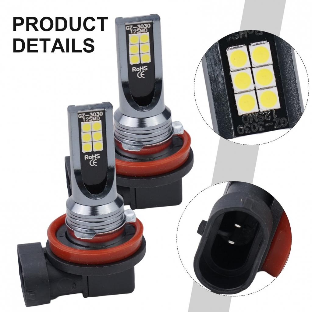 Enjoy Exceptional Performance with 2Pcs H11 LED Driving Bulbs 110W 20000LM