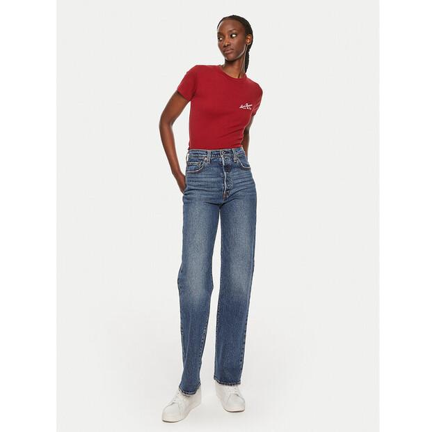 Джинсы Levi's Ribcage 79078-0007 синий Straight Fit