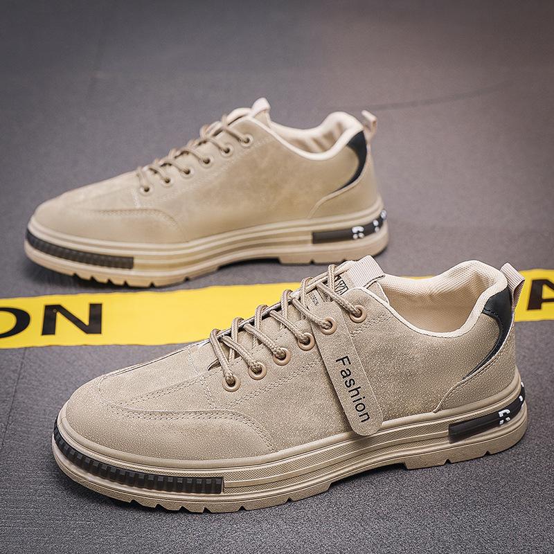 

Мужская обувь осенняя дышащая обувь универсальная трендовая спортивная и для отдыха студенческая обувь для скейтборда удобная и легкая рабочая обувь 44