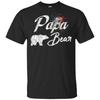Papa Bär Lustiger Vater für Ihn Bedrucktes T-Shirt Sommer Baumwolle Kurzarm Rundhals Herren T-Shirt Neu S3XL
