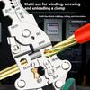 Wire Stripper Tool Multifunction Wire Strippers Electrical 11 in 1 Wire Cutter Wire Crimper Adjustable Wire Stripping