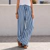 Women's Casual Straight Leg Jogger Pants Loose Fit with Elastic Cuffs for Summer