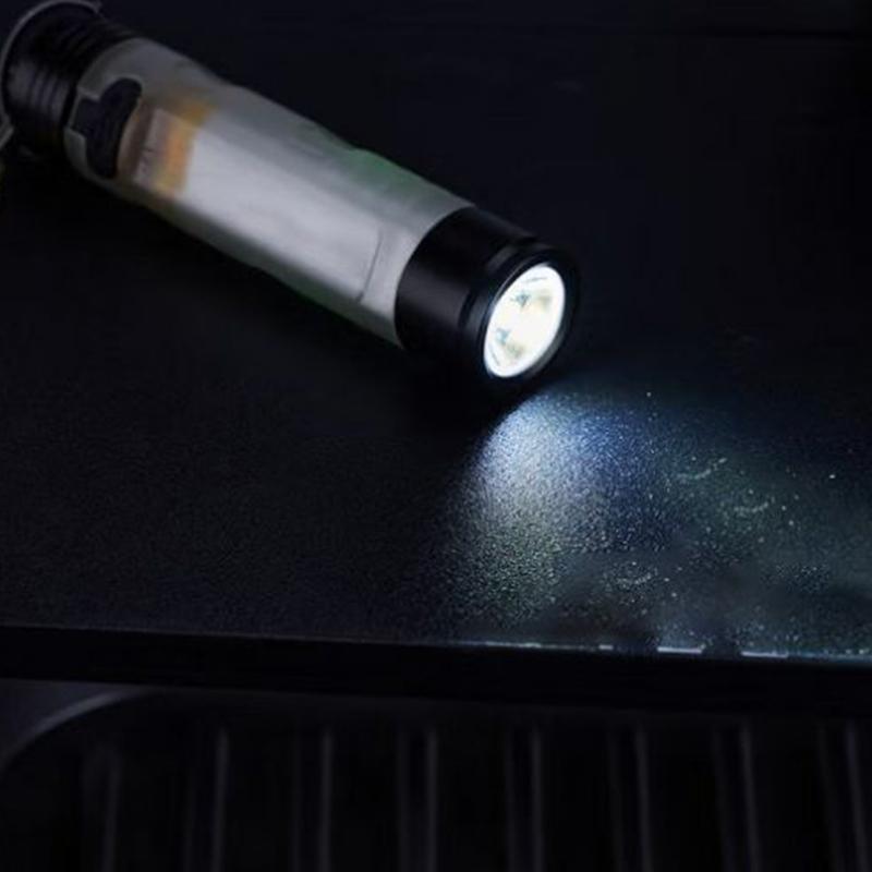 1Pc Mini Flashlight Outdoor Key Clip Cap Ambient Led Long Endurance Disaster Relief Emergency Small Light Pocket